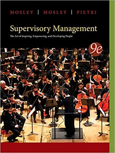 Supervisory Management (9th Edition) - Orginal Pdf